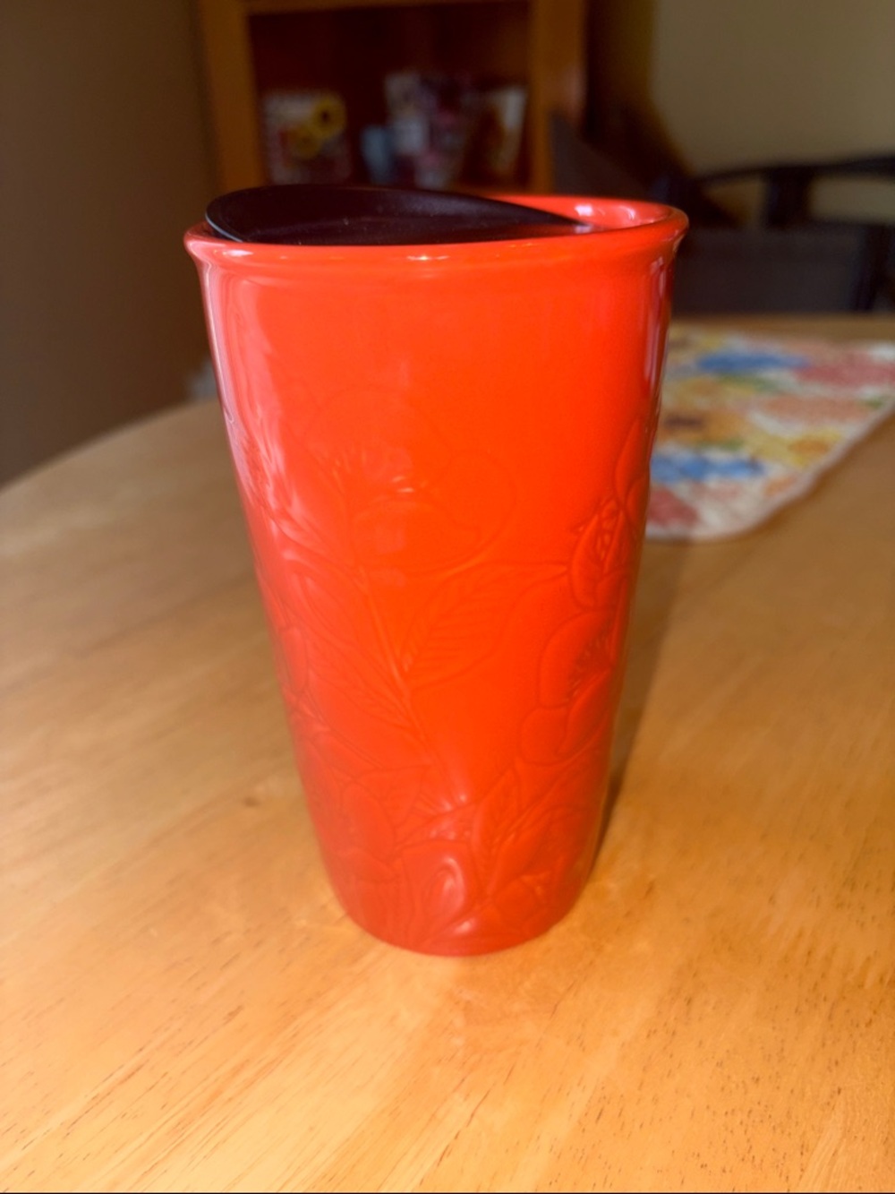 Starbucks floral hot tumbler